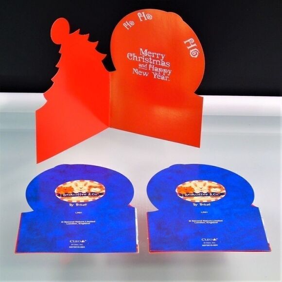 Vintage Christmas Greeting Cards 1980s England - Picture 3 of 6